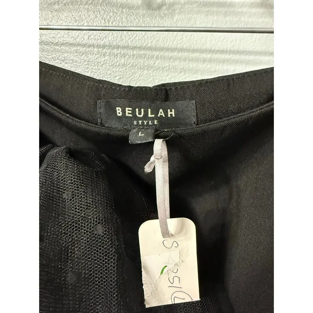 NWT Beulah Style Black Skirt
